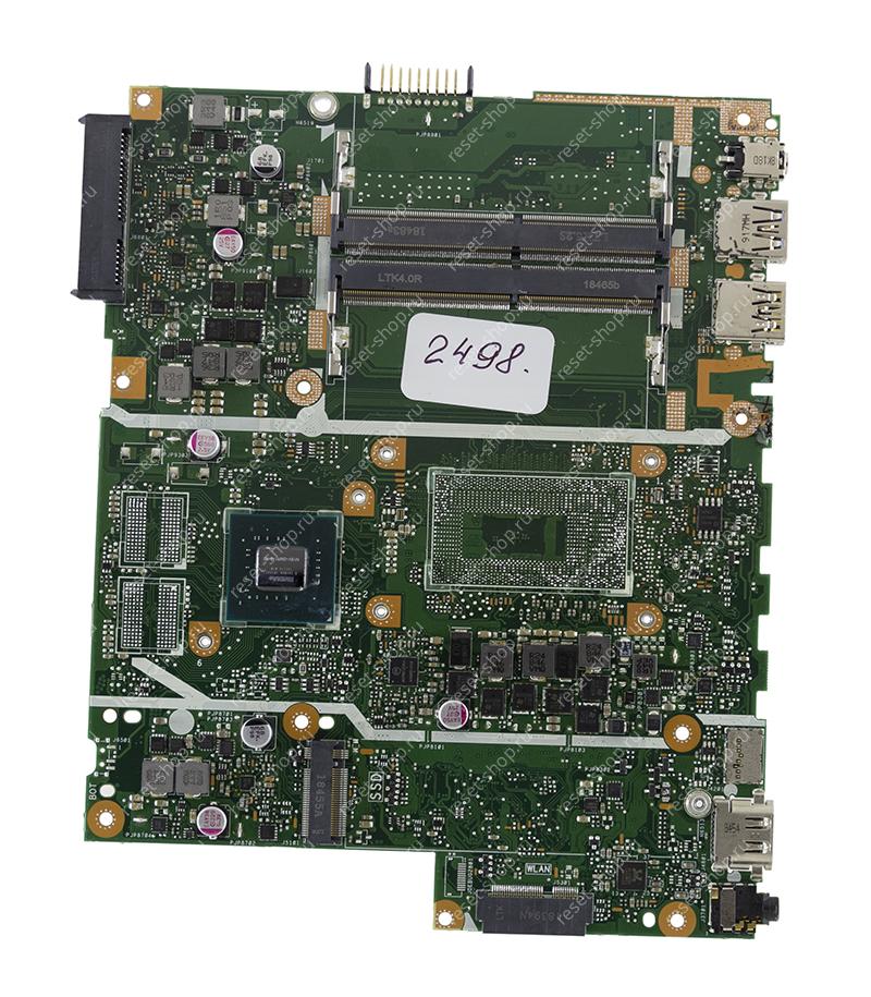 Мат.плата ASUS X507UBR rev. 2.0 неисправная на запчасти ДОНОР (видеочип N16V-GMR1-S-A2)