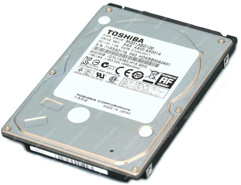 HDD для НОУТБУКА Б/У SATA 2.5" (9,5мм толщиной) 500 Gb