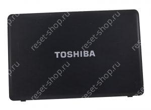 Корпус Б/У Toshiba Satellite C660 часть A (Крышка) черный