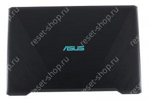 Корпус Б/У ASUS X570DD часть A (Крышка) черно-зеленый