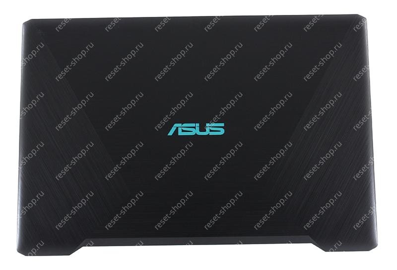 Корпус Б/У ASUS X570DD часть A (Крышка) черно-зеленый