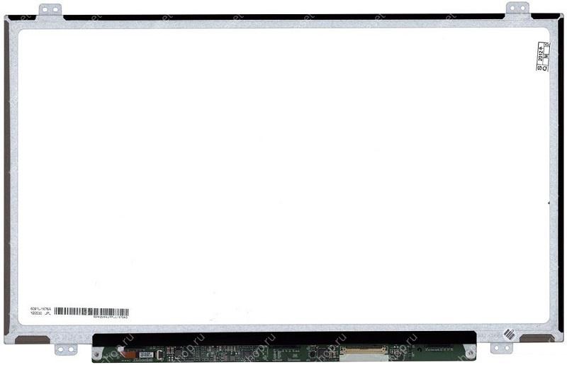 Матрица Б/У 14.0" SLIM (40pin LVDS, справа) 1366x768 глянцевая N140BGE-L32 / ЗАСВЕТ