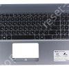 Клавиатура для ноутбука Б/У ASUS X540LJ топкейс синий, клавиши черные, без тачпада