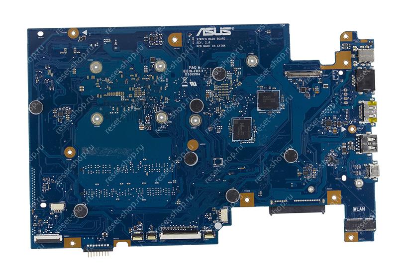 Мат.плата ASUS X705FN rev. 2.0 неисправная на запчасти ДОНОР