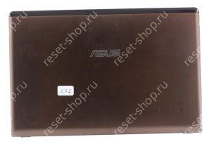 Корпус Б/У ASUS N56VM часть A (Крышка) коричневый / уценка (царапины)