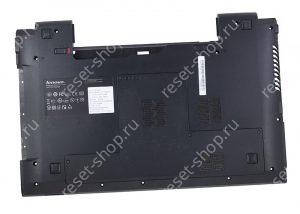 Корпус Б/У Lenovo B570E часть D (Нижняя часть) черный