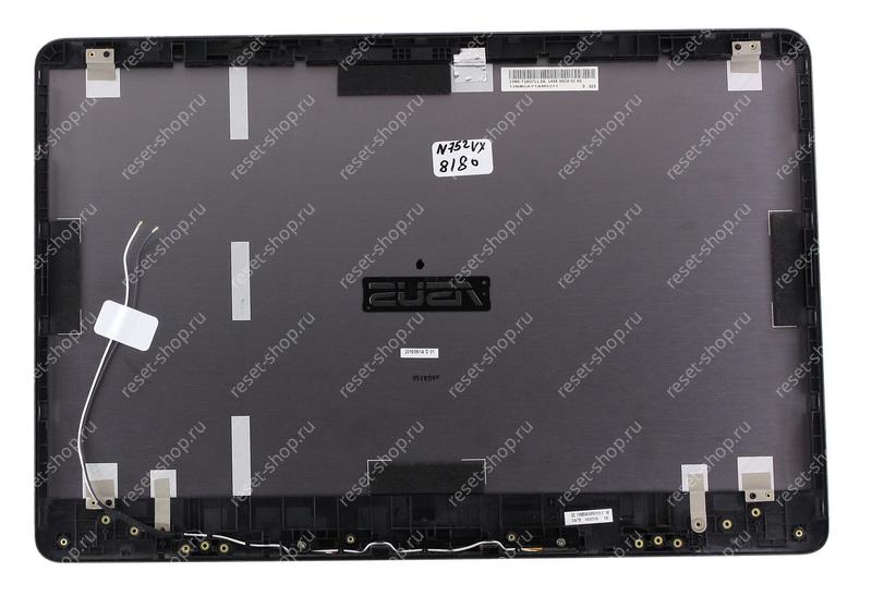 Корпус Б/У ASUS N752VX часть A (Крышка) серый