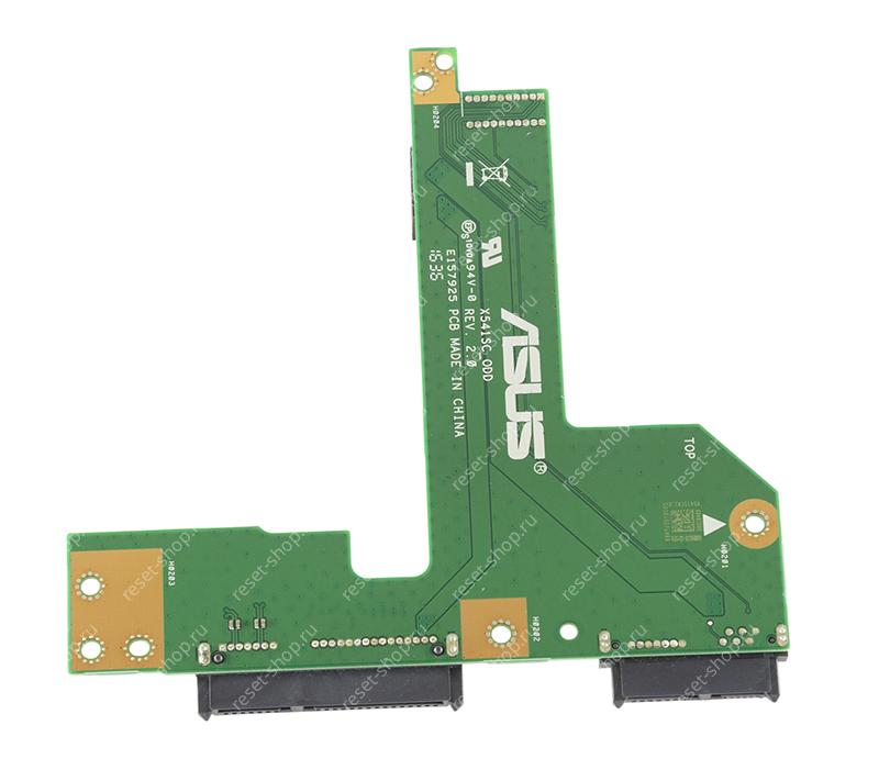 Плата подключения жесткого диска и привода Б/У ASUS X541SC Rev 2.0