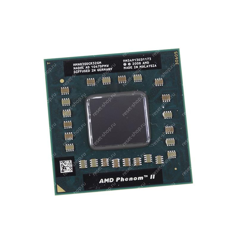 Процессор для ноутбука Б/У S1g4 AMD Phenom II Triple-Core Mobile N830 (1.5Мб, 2.1ГГц)