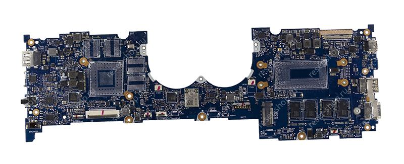 Мат.плата ASUS UX450FDX rev. 2.0 неисправная на запчасти ДОНОР без видеочипа