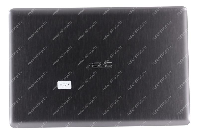 Корпус Б/У ASUS N750JK часть A (Крышка) темно-серый