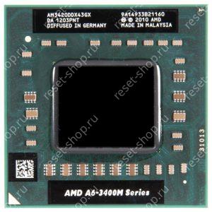 Процессор для ноутбука Б/У FS1 AMD A6-Series for Notebooks A6-3420M (1.5Ghz, 4Mb) / AM3420DDX43GX