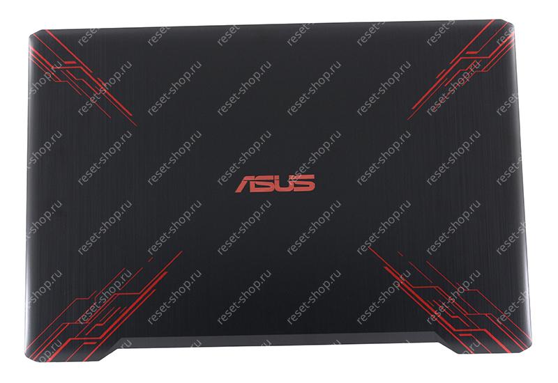 Корпус Б/У ASUS X570UD часть A (Крышка) черно-красный