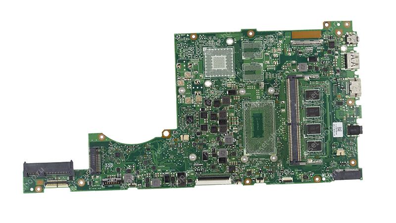 Мат.плата ASUS X411UA rev. 2.2 неисправная на запчасти ДОНОР