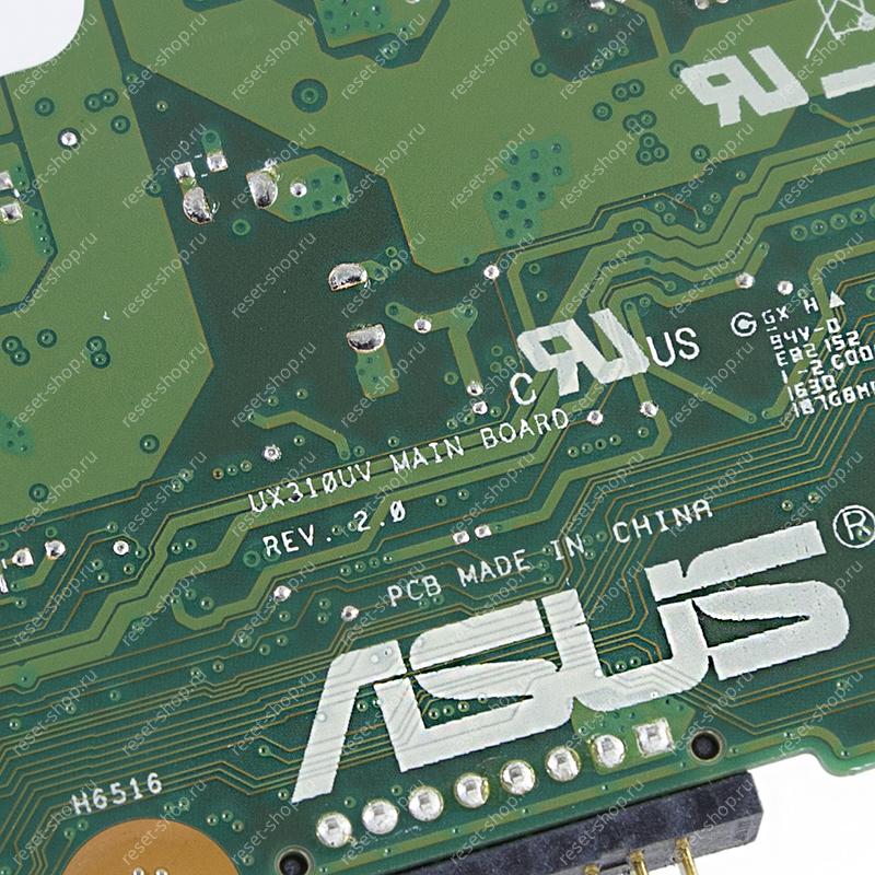 Мат.плата ASUS UX310UV rev. 2.0 неисправная на запчасти ДОНОР