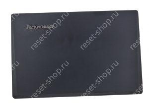 Корпус Б/У Lenovo G560 часть A (Крышка) черный без заглушек на шарниры