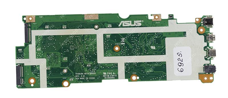 Мат.плата ASUS TP401NA rev. 2.0 неисправная на запчасти ДОНОР