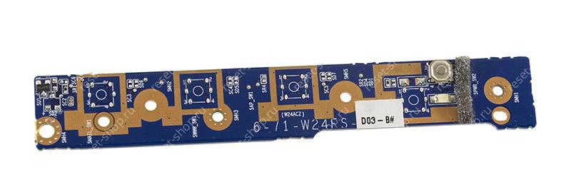 Плата кнопки включения Б/У DNS W253ELQ