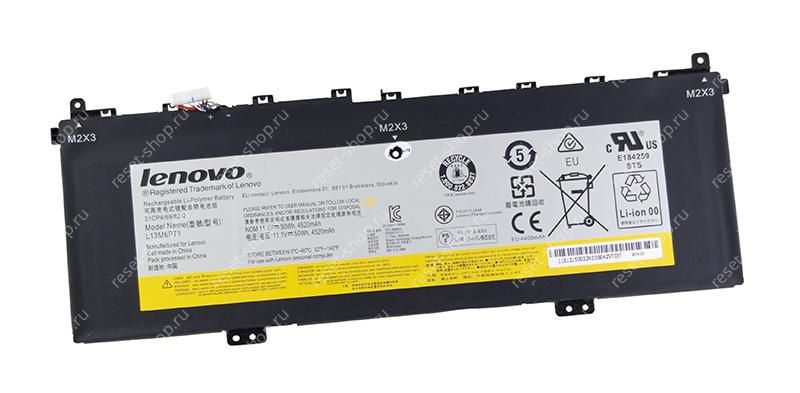 АКБ для ноутбука Б/У Lenovo (L13M6P71) / 11.1V, 4520mAh / ORIGINAL Lenovo Yoga 2 13