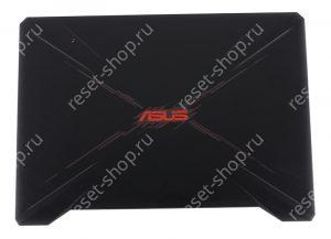 Корпус Б/У ASUS FX505DV часть A (Крышка) черно-красный