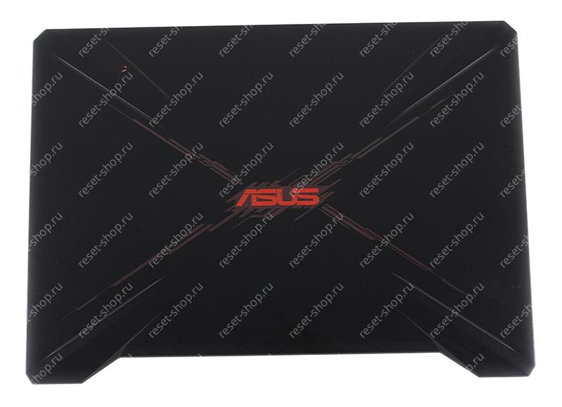 Корпус Б/У ASUS FX505DV часть A (Крышка) черно-красный