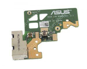 Плата интерфейсная Б/У ASUS B53V Rev 2.1 (LAN)