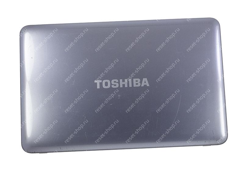 Корпус Б/У Toshiba Satellite C850 часть A (Крышка) серый