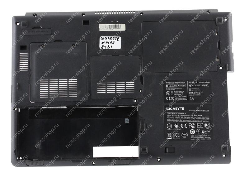 Корпус Б/У GIGABYTE M1405 часть D (Нижняя часть) / GBGAD2300048