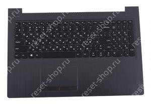 Клавиатура для ноутбука Б/У Lenovo IdeaPad 310-15IKB топкейс черный, клавиши черные