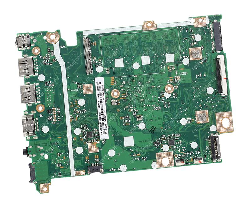 Материнская плата ноутбука Б/У ASUS E406MA (процессор Celeron N4000, ОЗУ 4Гб, ПЗУ 64Гб)