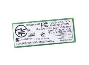 Bluetooth-модуль Б/У FOXCONN T77H114 2009DJ4106