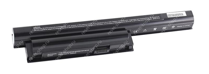 АКБ для ноутбука Sony VAIO (VGP-BPS26) / 10.8V, 5200mAh / VPC-CA, VPC-CB черная