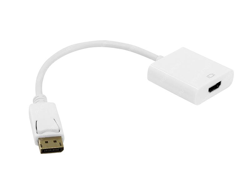 Кабель-переходник DisplayPort -> HDMI 0.1 метра
