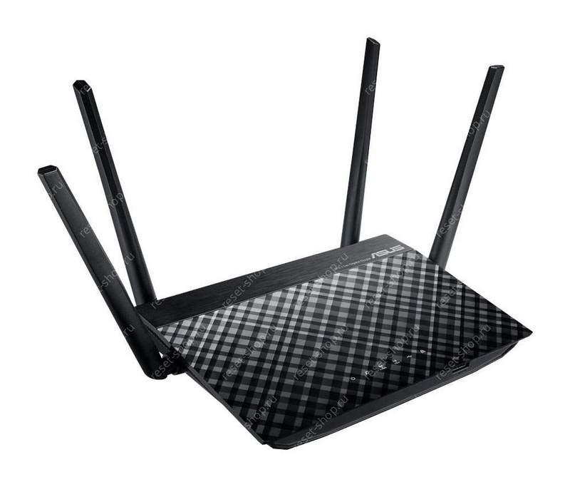 WiFi-маршрутизатор Б/У ASUS RT-AC1300G PLUS / WiFi 2.4ГГц/5ГГц 802.11a/b/g/n/ac, 4 порта 1000Мб/сек
