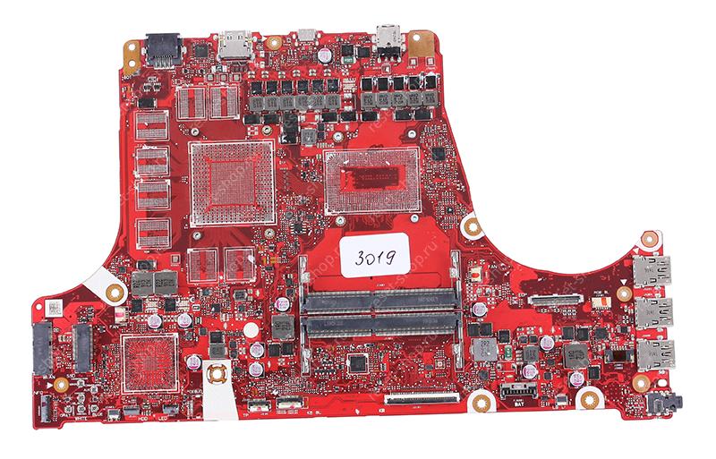 Мат.плата ASUS G531GW rev. 1.6 неисправная на зап.части ДОНОР без BIOS