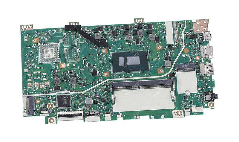 Материнская плата ноутбука ASUS X412UA (процессор Pentium 4417U, ОЗУ 4 Гб) 90NB0KP0-R00040 / УЦЕНКА