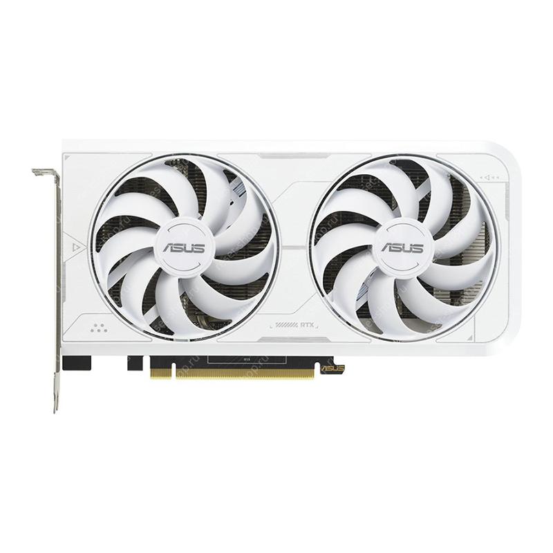 Видеокарта PCIeX GeForce RTX 3060 Ti ASUS Dual White OC Edition (8Гб GDDR6X, 256 бит) УЦЕНКА