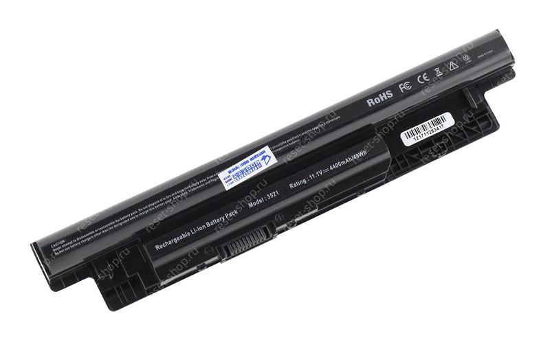 АКБ для ноутбука Dell (MR90Y) / 11.1V, 4400mAh / Inspiron 15 3521 черная