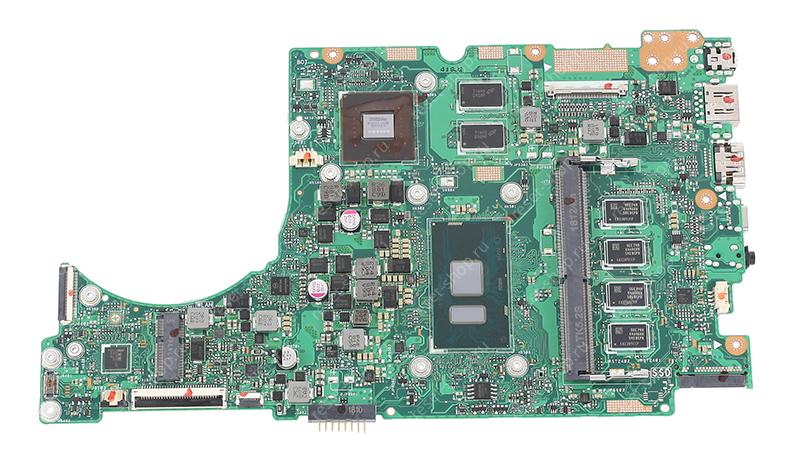 Материнская плата ноутбука ASUS UX310UQ Rev 2.0 (процессор Intel Core i3-6100U, ОЗУ 4 Гб) УЦЕНКА