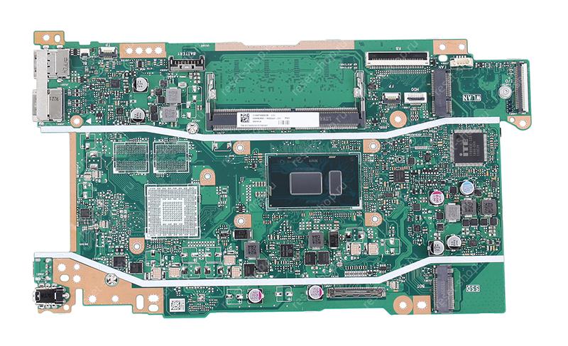 Материнская плата ноутбука ASUS X409UA (процессор Pentium 4417U, ОЗУ 4Гб) / 90NB0N90-R00021
