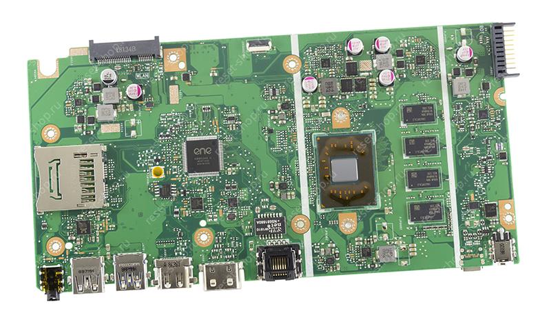 Материнская плата ноутбука ASUS X541NA Rev 2.1 (процессор Celeron N3350, оперативная память 2 Гб)
