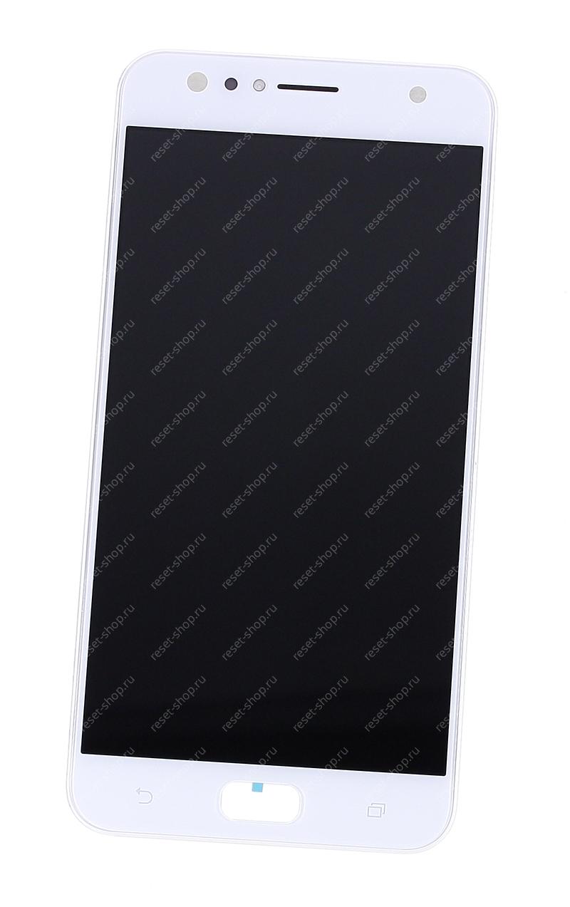 Модуль для смартфона 5.5" ASUS ZenFone 4 Selfie ZD553KL белый ORIGINAL с рамкой
