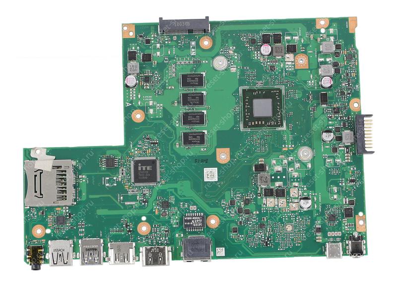 Материнская плата ноутбука ASUS X540YA (процессор AMD E1-7010, ОЗУ 2 Гб)