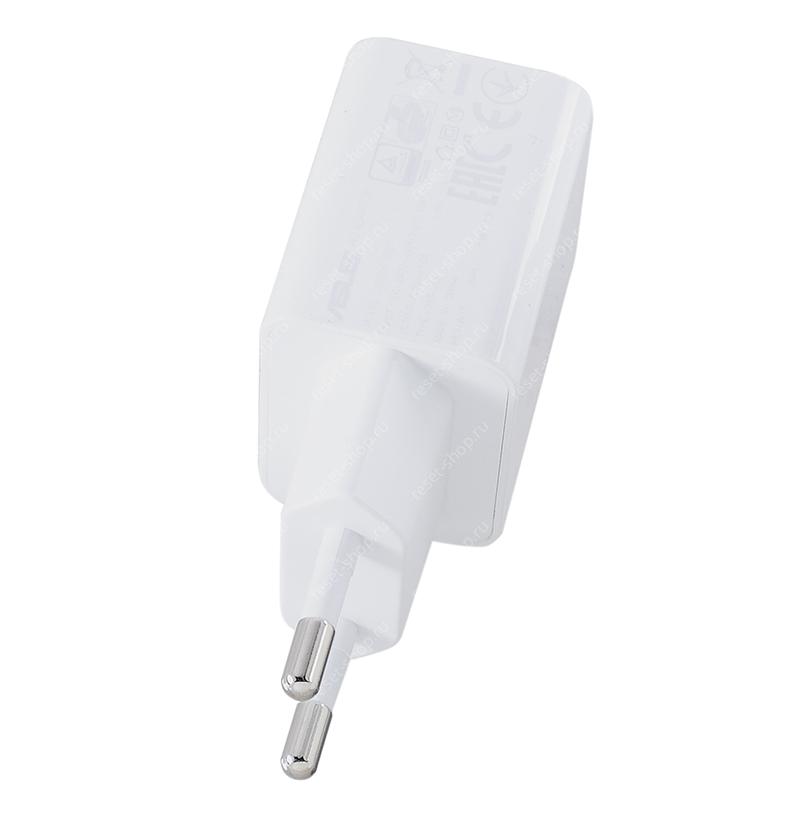 Блок питания для планшета, смартфона ASUS 5W 5.2V/1A (USB) белый, без кабеля синхронизации