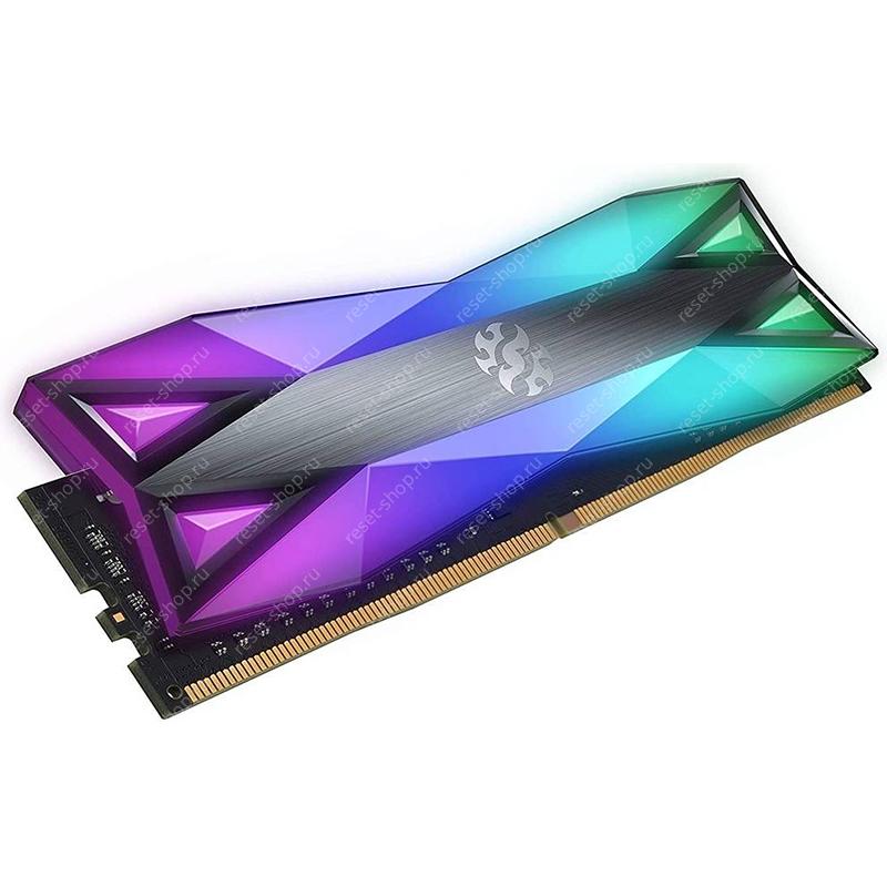 Память DDR4 16Гб 3600MHz ADATA XPG Spectrix D60G RGB AX4U360016G18I-ST60