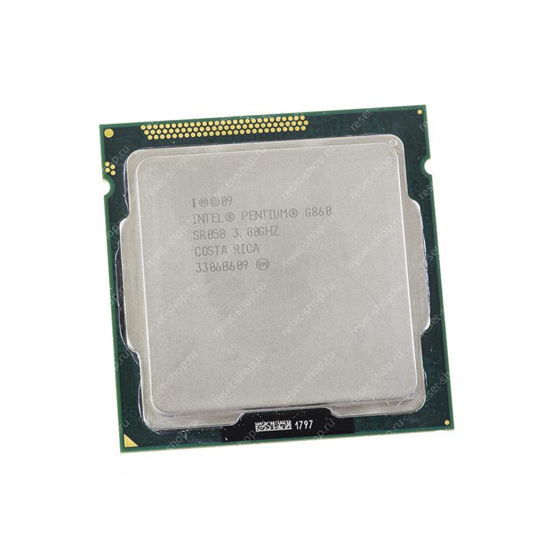 Процессор S1155 Intel Pentium G860 (3,0 GHz, 3MB) oem / SR058