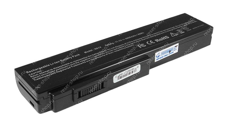 АКБ для ноутбука ASUS (A32-M50) / 11.1V, 4400mAh / B23, B43, G50 черная