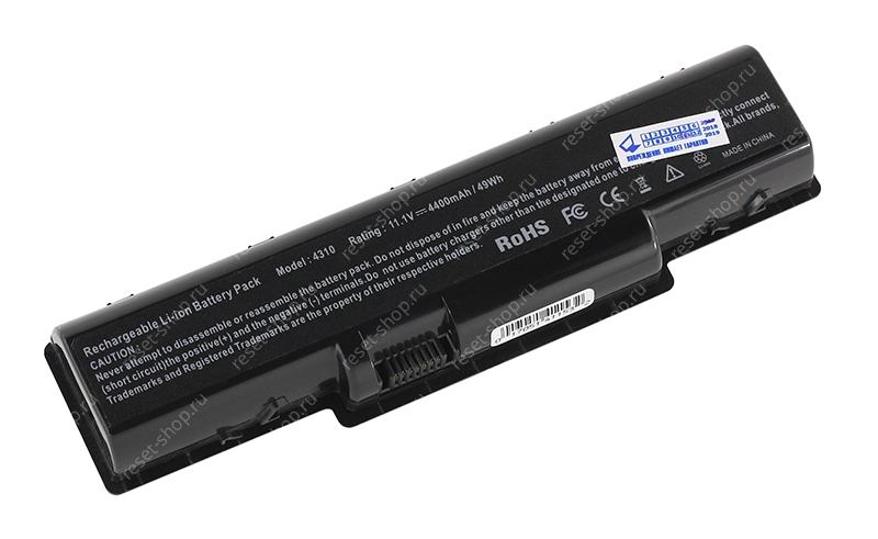 АКБ для ноутбука Acer (AS07A31) / 11.1V, 4400mAh / Aspire 2930, 4230, 4310 черная