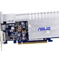 Видеокарта Б/У PCIeX GeForce 7200 GS ASUS (128Мб DDR2 64bit) DVI-I, VGA, TV-out