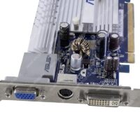 Видеокарта Б/У PCIeX GeForce 7200 GS ASUS (128Мб DDR2 64bit) DVI-I, VGA, TV-out